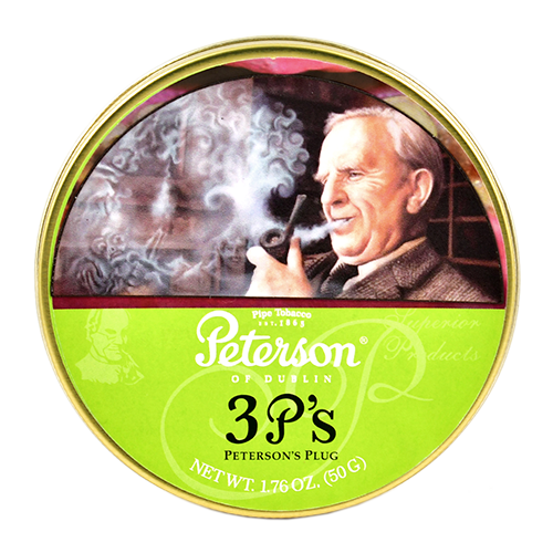 Табак для трубки Peterson – 3 Р’s Perfect Plug (50 гр) в наличии!